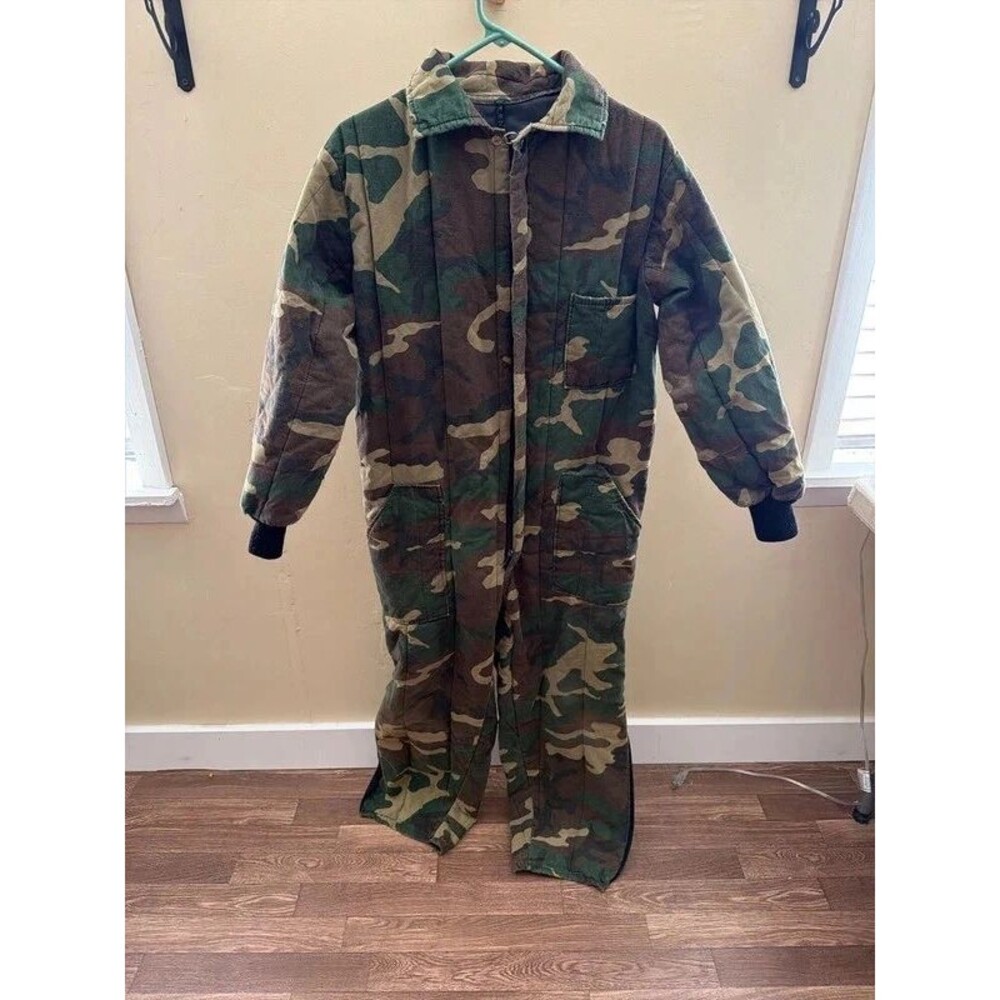 Camo coveralls